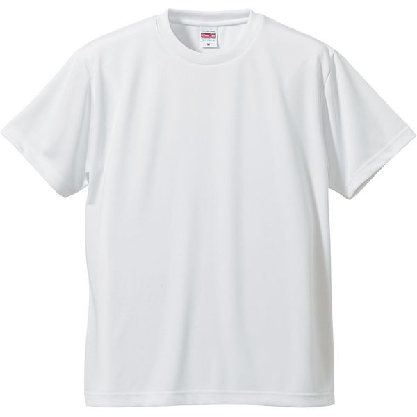 4.7オンス ドライシルキータッチTシャツ 男女兼用 ホワイト XXL 5088-01（直送品）