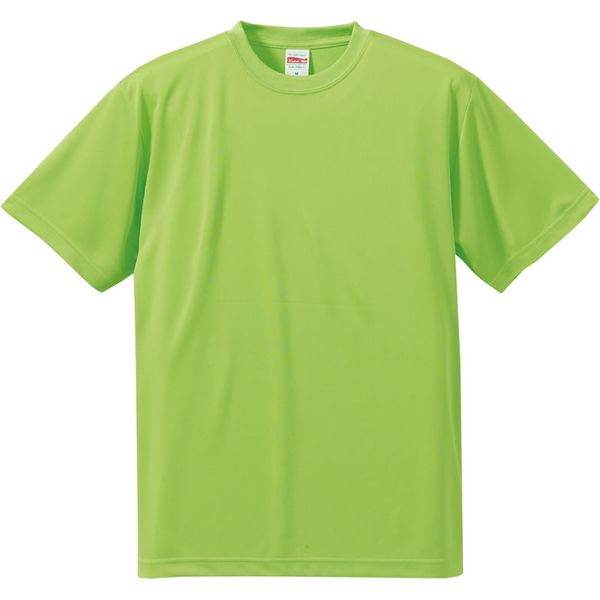 4.7オンス ドライシルキータッチTシャツ 男女兼用 ライムグリーン XXL 5088-01（直送品）