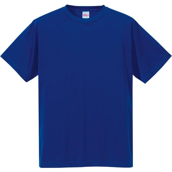 4.7オンス ドライシルキータッチTシャツ 男女兼用 コバルトブルー XXL 5088-01（直送品）