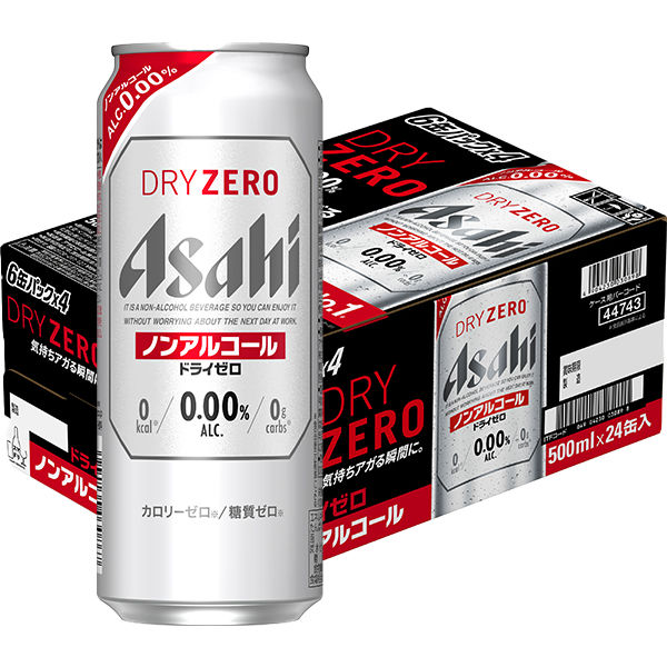 ノンアルコールビール　ビールテイスト飲料　アサヒ　ドライゼロ　350ml　1ケース(24本)