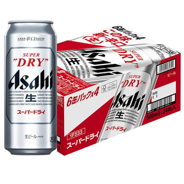 アサヒスーパードライ エビス キリンラガー 金麦 350ml 500ml - ビール