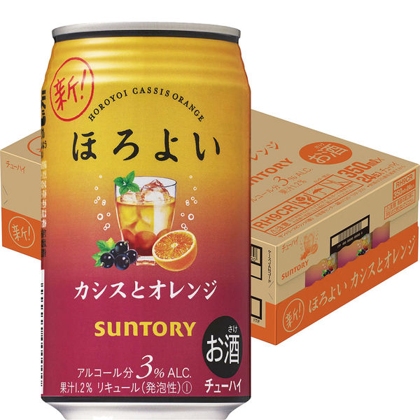 サントリー　ほろよい　＜カシスとオレンジ＞　350ml×24缶