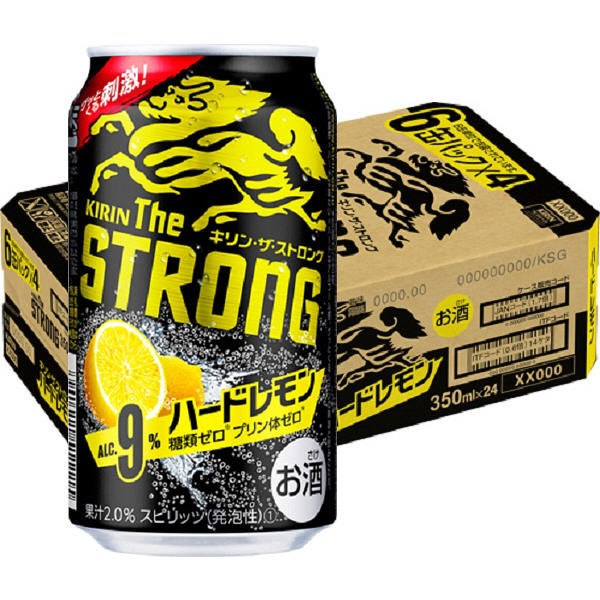 キリンビール キリン・ザ・ストロング ハードレモン 350ml缶×24