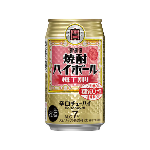 宝（TaKaRa） 焼酎ハイボール 梅干し割り 350ml×24缶