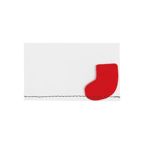 ヘッズ ハンドメイドクリスマスカード-1/ソックス HMX-C1 1セット（580枚：20枚×29パック）（直送品）