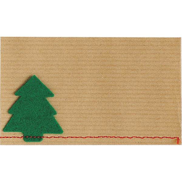 ヘッズ ハンドメイドクリスマスカード-2/ツリー HMX-C2 1セット（580枚：20枚×29パック）（直送品）