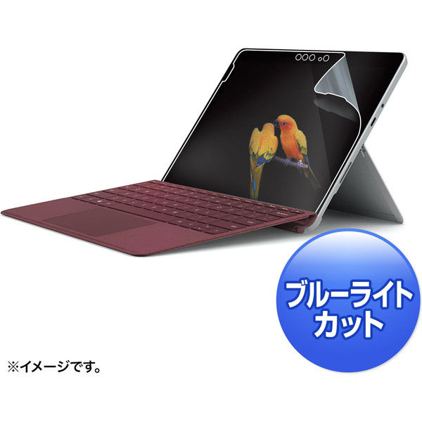 サンワサプライ Microsoft Surface Go用ブルーライトカット液晶保護指紋反射防止フィルム LCD-SF6BCAR 1枚（直送品）