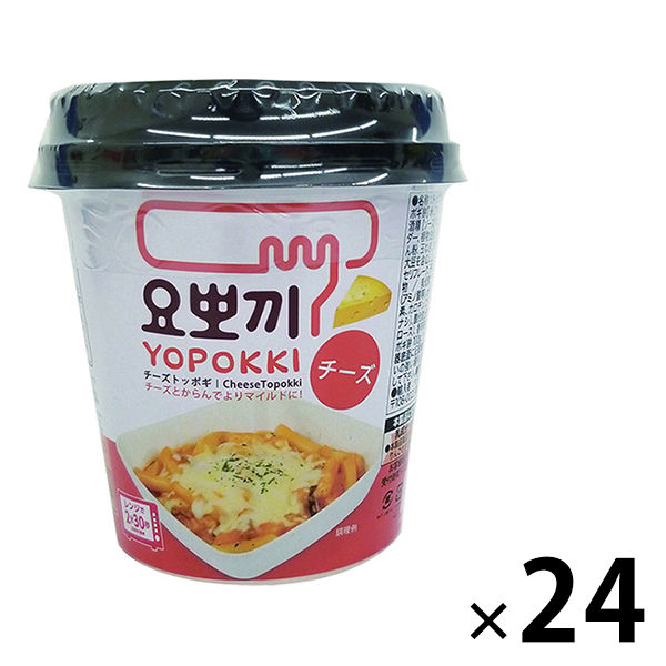 【ワゴンセール】ハッピー食品 ヨッポキカップ（チーズ）120g 1セット（24個）