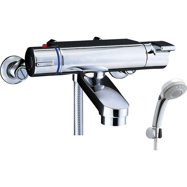 LIXIL 洗い場専用サーモスタット付シャワーバス水栓 ヴィラーゴ BF-2147TKSBW（直送品）