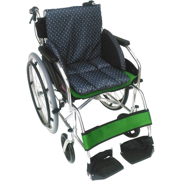 サギサカ　車椅子用ふかふかクッション ドット柄 76001　kanri20181215-001　1個（直送品）