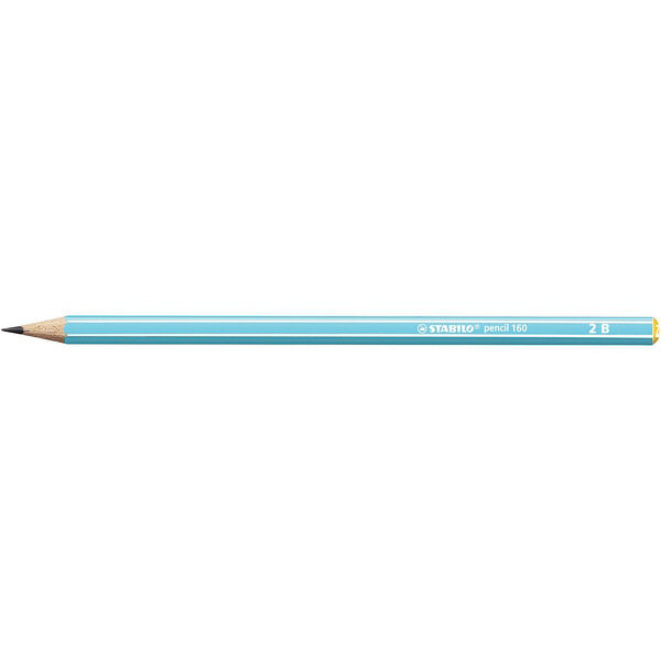 スタビロ ペンシル[PENCIL]160 2B/ブルー 160-02-2B 1セット（24本入）（直送品）