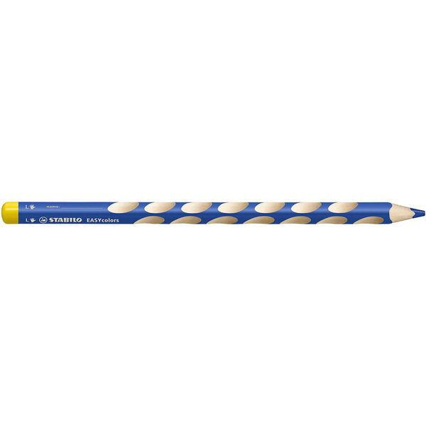スタビロ 持ち方学習色鉛筆（左利き用）［EasyColors］ブルー 331-405 1セット（12本入）（直送品）