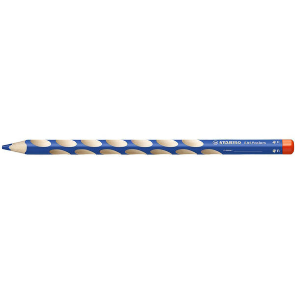 スタビロ 持ち方学習色鉛筆（右利き用）［EasyColors］ブルー 332-405 1セット（12本入）（直送品）