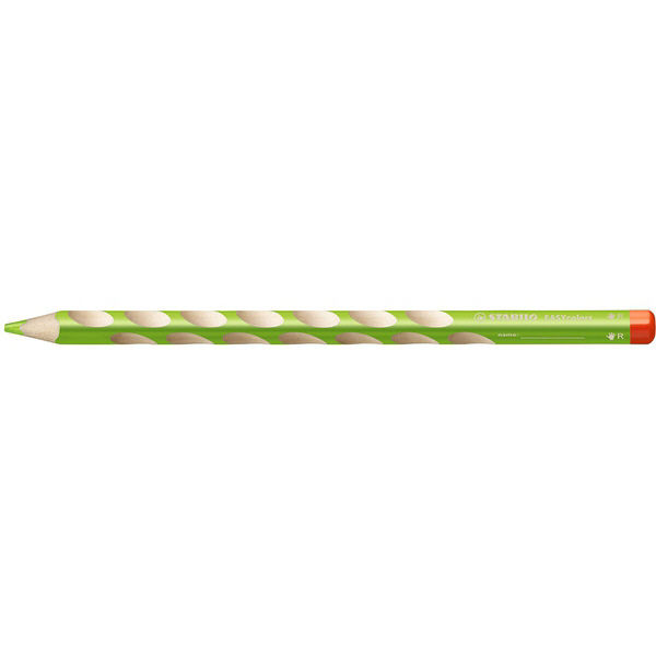 スタビロ 持ち方学習色鉛筆（右利き用）Easyライトグリーン 332-550 1セット（12本入）（直送品）