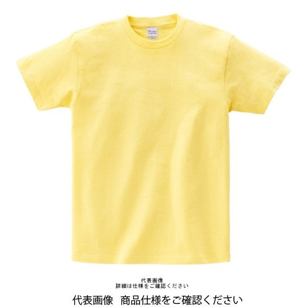 トムス レディースヘビーウェイトTシャツ ライトイエロー WL 00085-CVT-134-WL 1セット(2枚)（直送品）