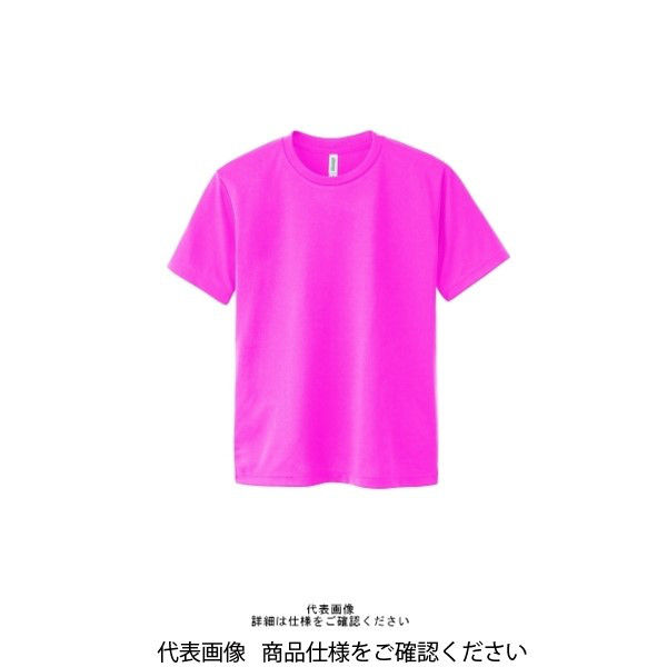 トムス ドライTシャツ 蛍光ピンク M 00300-ACT-049-M 1セット(2枚 ...