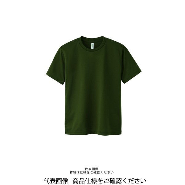 トムス ドライTシャツ アーミーグリーン 3L 00300-ACT-037-3L 1セット(2枚)（直送品）