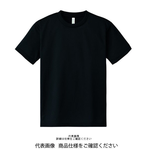 トムス ドライTシャツ ブラック 3L 00300-ACT-005-3L 1セット(2枚)（直送品）