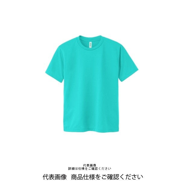 トムス ドライTシャツ ターコイズ S 00300-ACT-034-S 1セット(5枚 