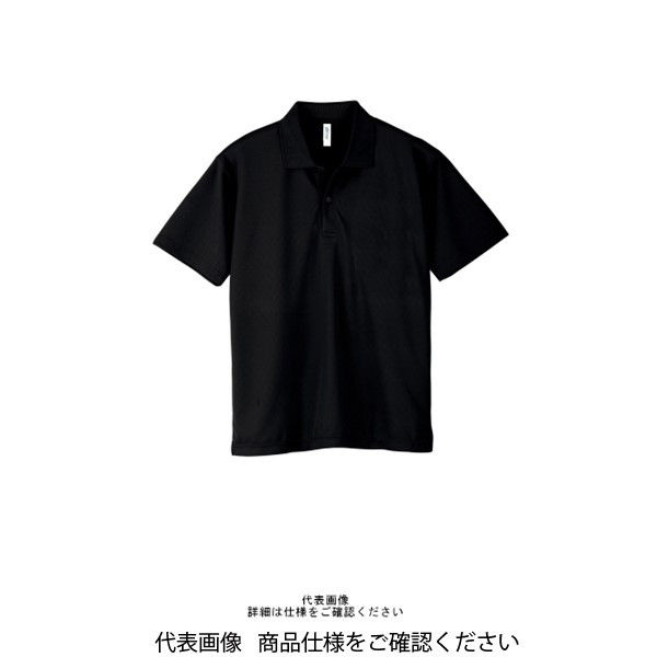 トムス ドライポロシャツ ブラック SS 00302-ADP-005-SS 1セット(2枚)（直送品）