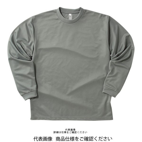 トムス ドライロングスリーブTシャツ グレー 5L 00304-ALT-002-5L 1セット(2枚)（直送品）