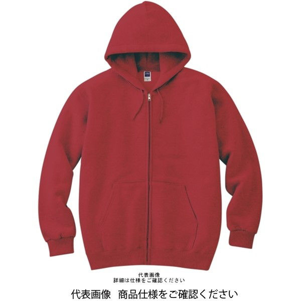 トムス ジップアップライトパーカー バーガンディ M 00217-MLZ