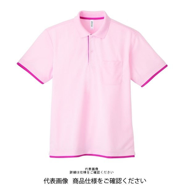 G4167*極美品☆新品タグ付き☆GARB☆ポロシャツ☆白 ピンク☆XL G4167*極美品☆新品タグ付き☆GARB☆ポロシャツ☆白 ピンク☆XL