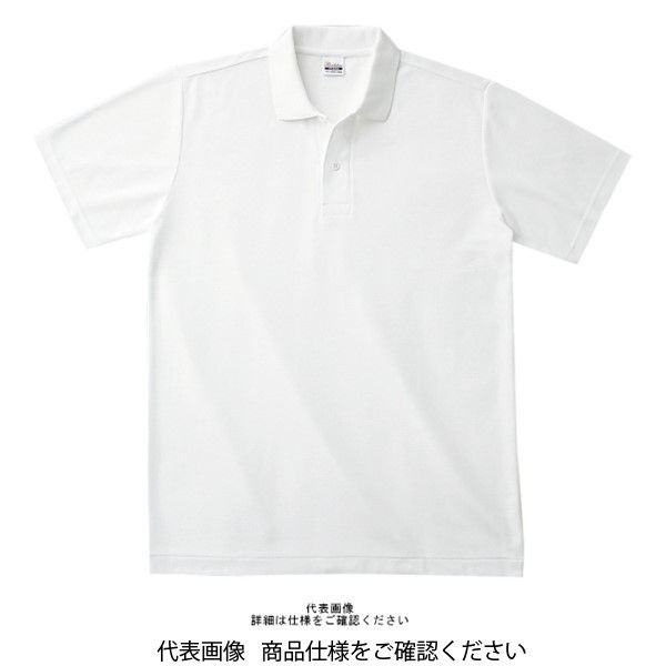 トムス カジュアルポロシャツ ホワイト S 00193-CP-001-S 1セット(2枚)（直送品）