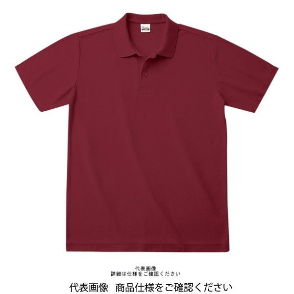 トムス カジュアルポロシャツ バーガンディ L 00193-CP-112-L 1