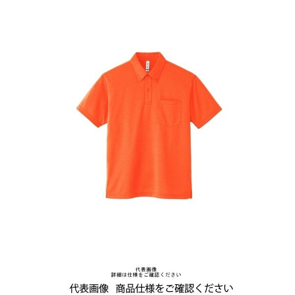 VAN ポロシャツ オレンジ色 長袖　メンズLL T/Cポロシャツ（ポケット付） | メンズ | 1枚 | 00100-VP