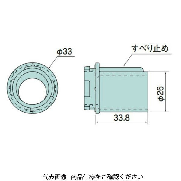日動電工 カチコネ2号コネクタ16 グレー HI 2K16ZGHW 1セット(140ケ)（直送品）