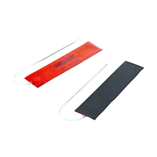 オーエムヒーター シリコンラバーヒーター マグネットタイプ 100×100 100V60W MGH1010 1枚 115-3984（直送品）