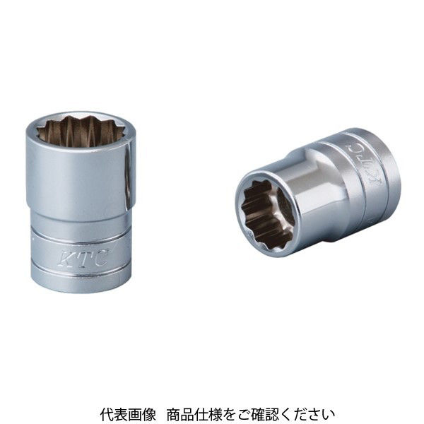 京都機械工具 KTC B4ー17WーS (12.7SQ)ソケット(十二角) (パック) B4-17W-S 1パック（直送品）