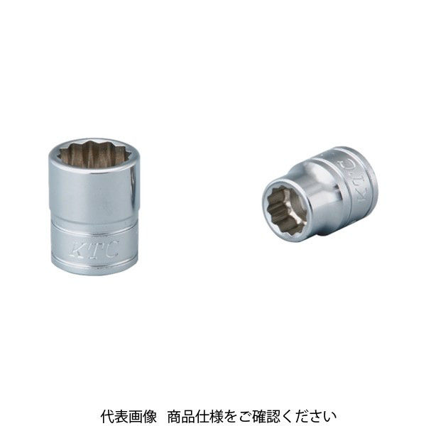 京都機械工具 KTC B3ー15WーS (9.5SQ)ソケット (十二角) (パック) B3-15W-S 1パック（直送品）