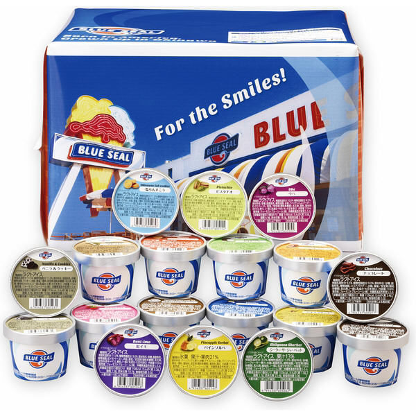 ブルーシールアイスクリーム ブルーシールアイスクリームギフトセット 1箱（18個入）（直送品）