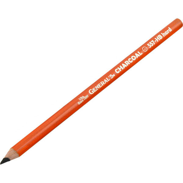 General Pencil チャコールペンシル 557-HB 239007 1セット（24本）（直送品）