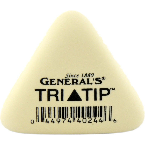 General Pencil トライアングルイレーザー TRI-TIP 239012 1セット（24個）（直送品）