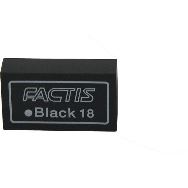 General Pencil ブラックイレーザー BLACK 18 239013 1セット（18個）（直送品）