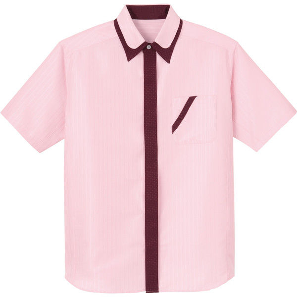 カーシーカシマ 半袖シャツ ピンク S ASY234（取寄品）