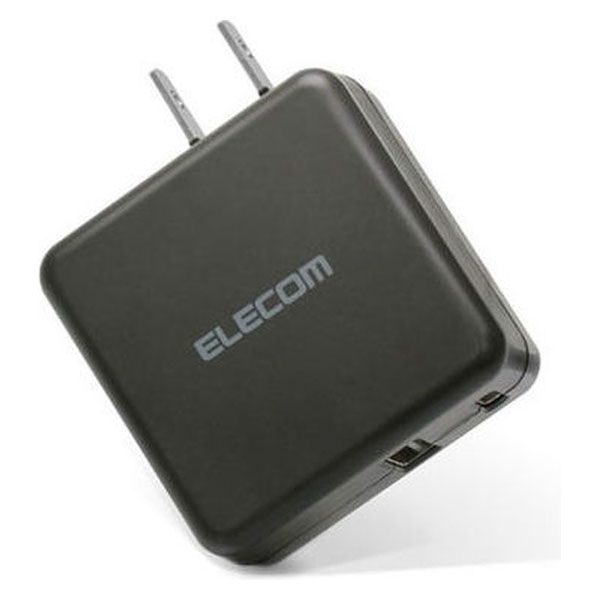 エレコム スマートフォン・タブレット用AC充電器/3.6A出力/USB-Aメ MPA-ACC07BK 1個