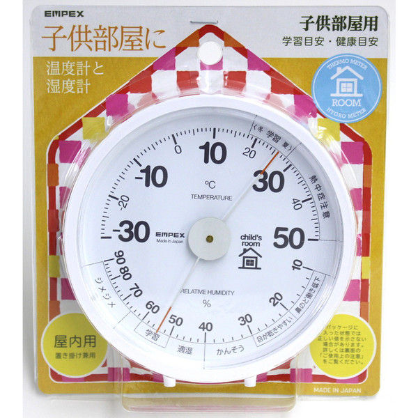 おうちルーム温湿度計 子供部屋用 TM-6331 エンペックス気象計（直送品）