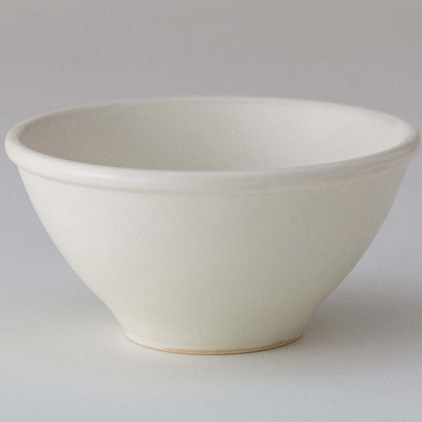 西海陶器 ido碗 真白 18179 2個（直送品）