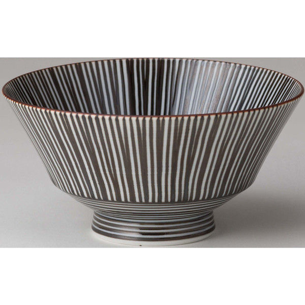 西海陶器 すゑひろ碗 細十草 LL 18166 2個（直送品）