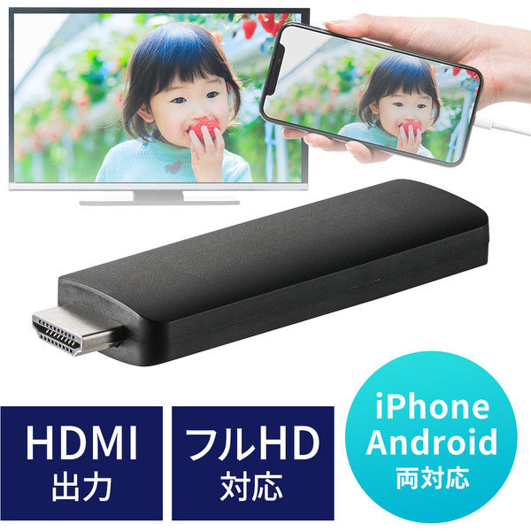 サンワダイレクト USB HDMI変換アダプタ 500-KC024HD 1個（直送品