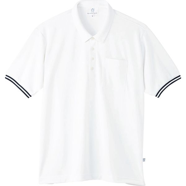 トンボ ポロシャツ ニットシャツ 4K21006 ホワイト SS 1枚（取寄品）