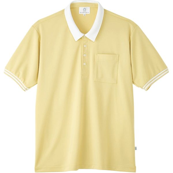 トンボ ポロシャツ ニットシャツ 4K21006 シトロンイエロー M 1枚（取寄品）