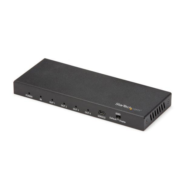 HDMI分配器　4出力　4K/60Hz　HDMIスプリッター　ST124HD202　1個　StarTech.com