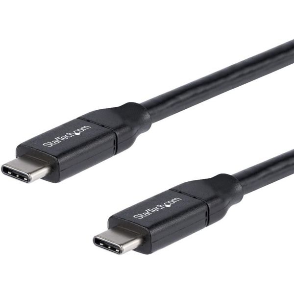 Startech.com USB 2.0 Type-C ケーブル 0.5m 給電充電対応 最大5A USB2C5C50CM 1個
