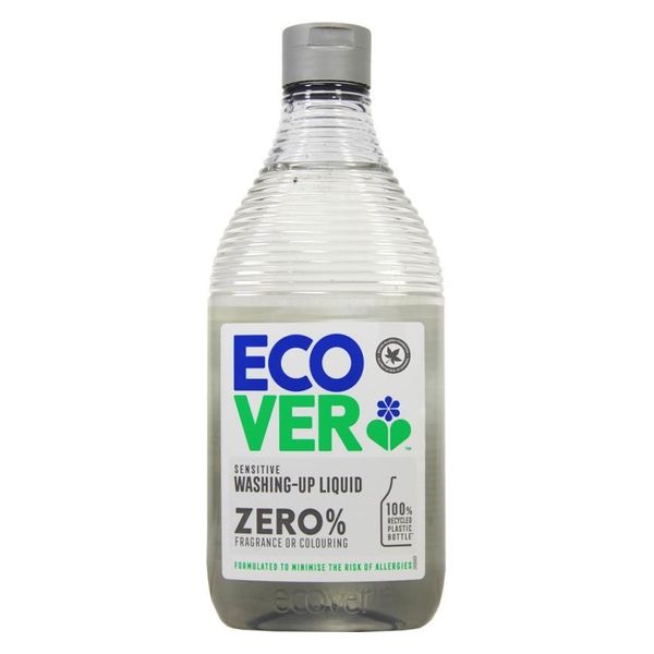 エコベール ゼロ 食器用洗剤 ディッシュソープ（無香料・無着色）本体 450mL 1個 ECOVER アメリカンディールスコーポレーション