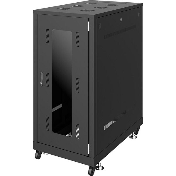 専用 19インチサーバーラック　24U サンワ製 SANWA SUPPLY サーバーラック 19インチ 中型 24U 奥行60cm